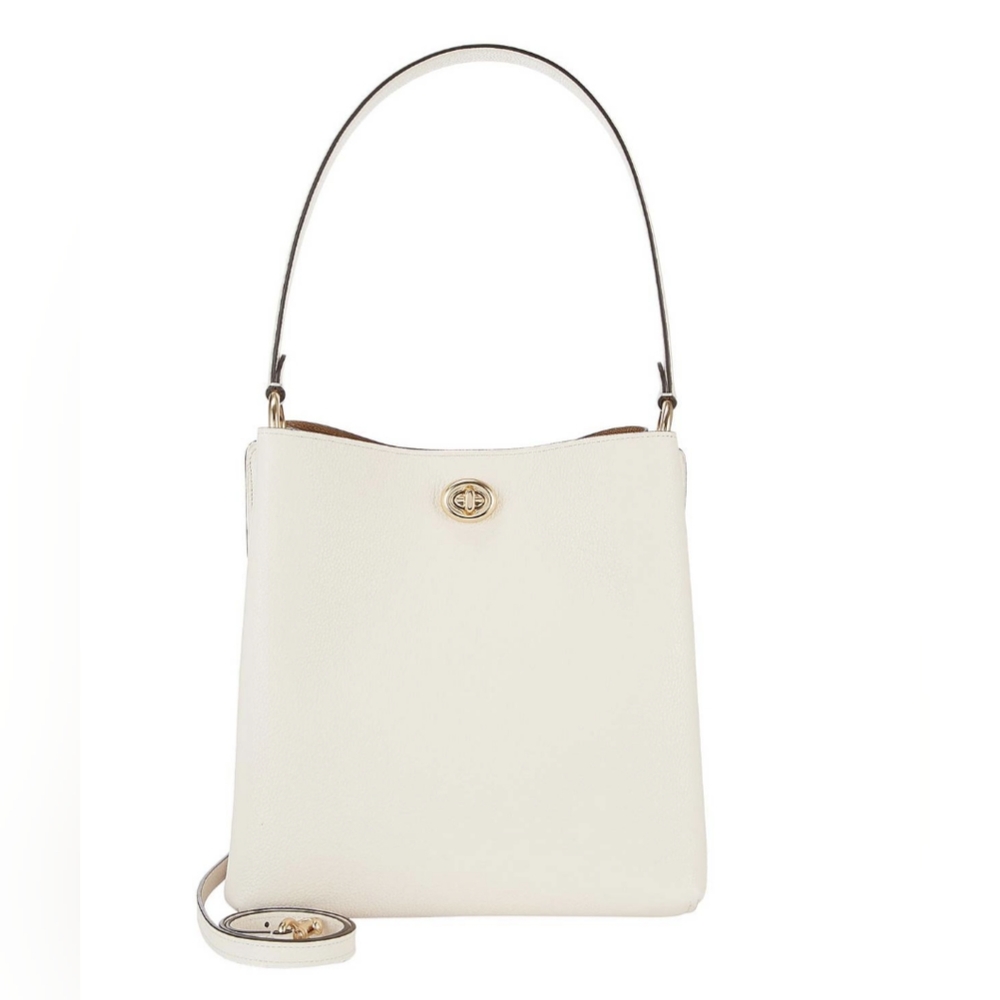 Coach Charlie bucket bag in chalk color